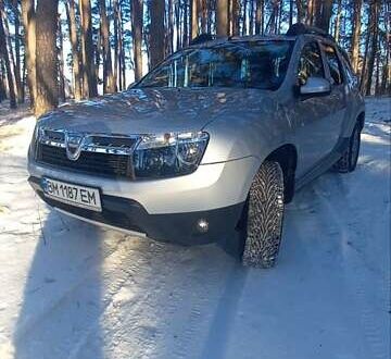 Белый Дачия Duster, объемом двигателя 1.6 л и пробегом 212 тыс. км за 9550 $, фото 1 на Automoto.ua