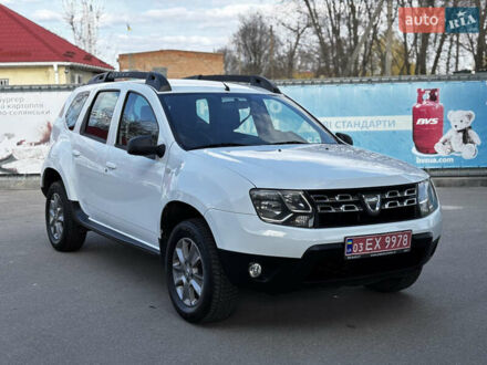 Дачия Duster 2014 в Миргороде на Automoto.ua Белый Дачия Duster, объемом двигателя 1.6 л и пробегом 234 тыс. км за 10800 $, фото 1 на Automoto.ua