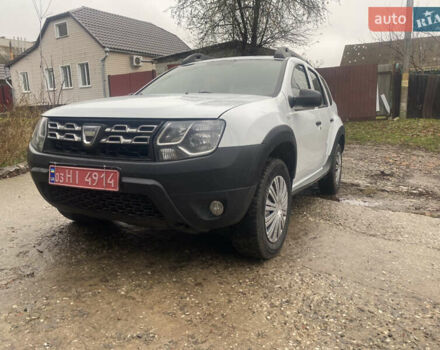 Белый Дачия Duster, объемом двигателя 1.5 л и пробегом 263 тыс. км за 9800 $, фото 1 на Automoto.ua