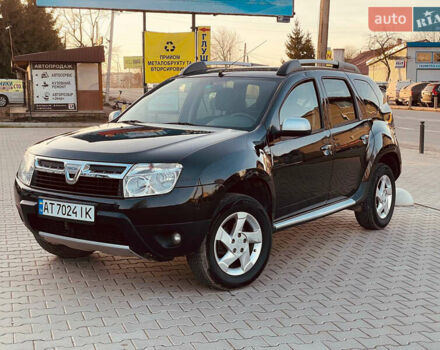 Черный Дачия Duster, объемом двигателя 1.6 л и пробегом 250 тыс. км за 7999 $, фото 1 на Automoto.ua
