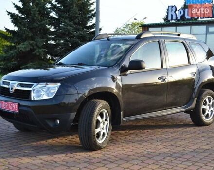 Черный Дачия Duster, объемом двигателя 1.6 л и пробегом 188 тыс. км за 8700 $, фото 1 на Automoto.ua