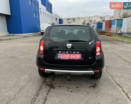 Черный Дачия Duster, объемом двигателя 1.5 л и пробегом 200 тыс. км за 8800 $, фото 4 на Automoto.ua