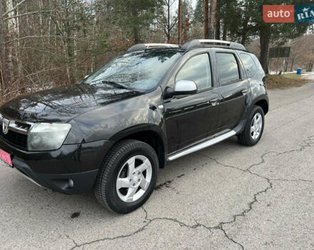 Черный Дачия Duster, объемом двигателя 1.5 л и пробегом 180 тыс. км за 9300 $, фото 1 на Automoto.ua
