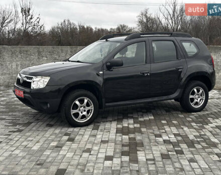 Черный Дачия Duster, объемом двигателя 1.6 л и пробегом 181 тыс. км за 8300 $, фото 12 на Automoto.ua