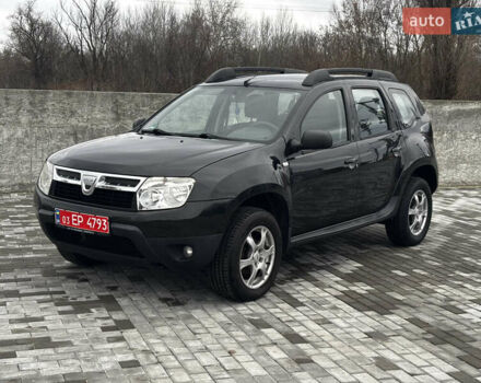 Черный Дачия Duster, объемом двигателя 1.6 л и пробегом 181 тыс. км за 8300 $, фото 13 на Automoto.ua