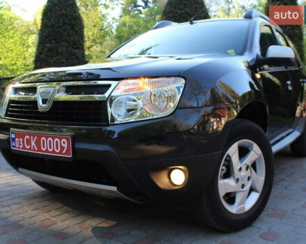 Черный Дачия Duster, объемом двигателя 1.6 л и пробегом 189 тыс. км за 8890 $, фото 4 на Automoto.ua