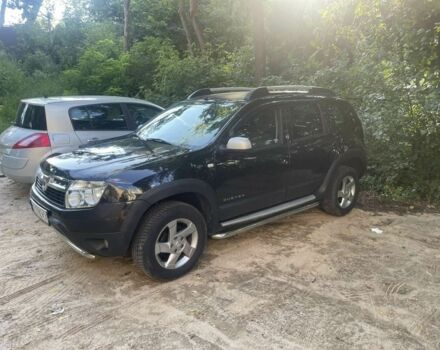 Черный Дачия Duster, объемом двигателя 1.5 л и пробегом 112 тыс. км за 8350 $, фото 3 на Automoto.ua
