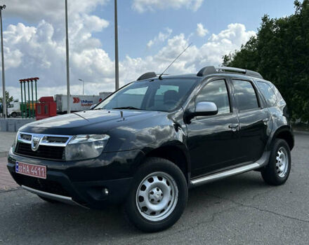 Черный Дачия Duster, объемом двигателя 1.6 л и пробегом 223 тыс. км за 7500 $, фото 1 на Automoto.ua