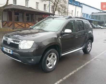 Черный Дачия Duster, объемом двигателя 1.6 л и пробегом 240 тыс. км за 8000 $, фото 1 на Automoto.ua
