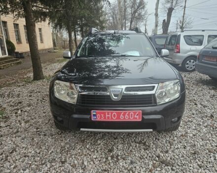 Черный Дачия Duster, объемом двигателя 1.6 л и пробегом 202 тыс. км за 9550 $, фото 2 на Automoto.ua