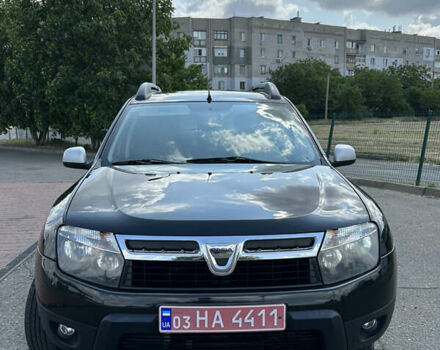 Черный Дачия Duster, объемом двигателя 1.6 л и пробегом 223 тыс. км за 7500 $, фото 7 на Automoto.ua