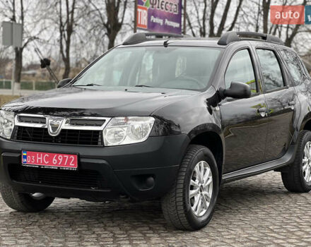 Черный Дачия Duster, объемом двигателя 1.6 л и пробегом 218 тыс. км за 9250 $, фото 3 на Automoto.ua