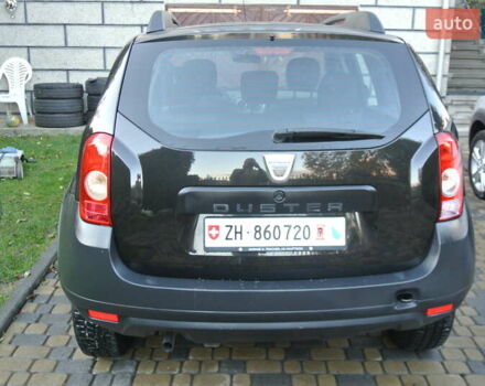 Черный Дачия Duster, объемом двигателя 1.6 л и пробегом 137 тыс. км за 9500 $, фото 4 на Automoto.ua