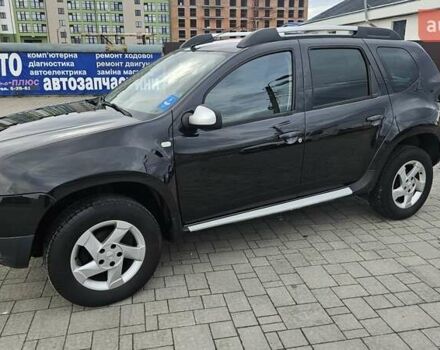 Черный Дачия Duster, объемом двигателя 1.6 л и пробегом 194 тыс. км за 8777 $, фото 1 на Automoto.ua
