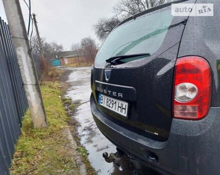 Чорний Дачія Duster, об'ємом двигуна 1.6 л та пробігом 122 тис. км за 8299 $, фото 13 на Automoto.ua