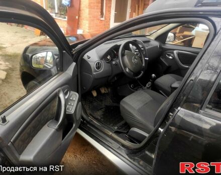 Черный Дачия Duster, объемом двигателя 1.5 л и пробегом 215 тыс. км за 10600 $, фото 2 на Automoto.ua