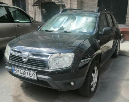 Черный Дачия Duster, объемом двигателя 1.6 л и пробегом 183 тыс. км за 9485 $, фото 1 на Automoto.ua