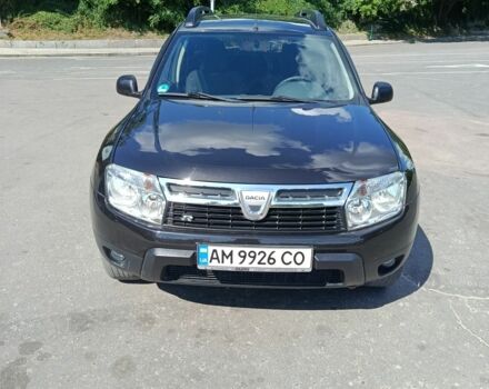 Черный Дачия Duster, объемом двигателя 1.6 л и пробегом 171 тыс. км за 8103 $, фото 1 на Automoto.ua