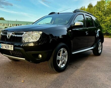 Черный Дачия Duster, объемом двигателя 1.6 л и пробегом 164 тыс. км за 8700 $, фото 1 на Automoto.ua