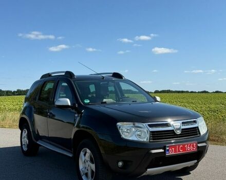 Черный Дачия Duster, объемом двигателя 1.6 л и пробегом 209 тыс. км за 8999 $, фото 1 на Automoto.ua