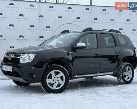 Черный Дачия Duster, объемом двигателя 1.6 л и пробегом 188 тыс. км за 8999 $, фото 1 на Automoto.ua