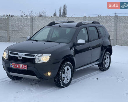 Черный Дачия Duster, объемом двигателя 1.6 л и пробегом 202 тыс. км за 8500 $, фото 1 на Automoto.ua