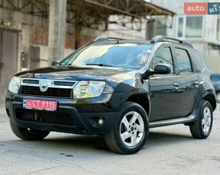 Черный Дачия Duster, объемом двигателя 1.6 л и пробегом 110 тыс. км за 9999 $, фото 1 на Automoto.ua