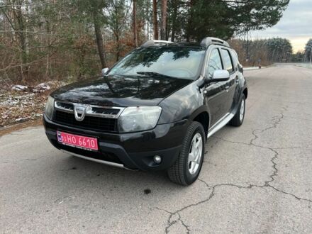 Черный Дачия Duster, объемом двигателя 1.5 л и пробегом 180 тыс. км за 9300 $, фото 1 на Automoto.ua