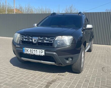 Черный Дачия Duster, объемом двигателя 1.6 л и пробегом 210 тыс. км за 8200 $, фото 1 на Automoto.ua