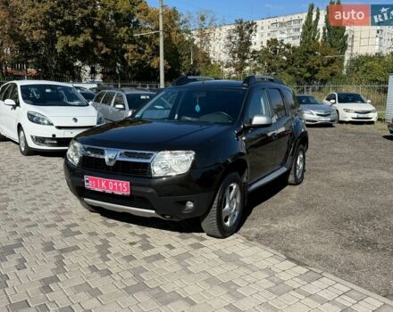 Черный Дачия Duster, объемом двигателя 1.6 л и пробегом 126 тыс. км за 9600 $, фото 1 на Automoto.ua
