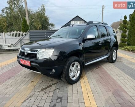 Черный Дачия Duster, объемом двигателя 1.6 л и пробегом 218 тыс. км за 8400 $, фото 1 на Automoto.ua