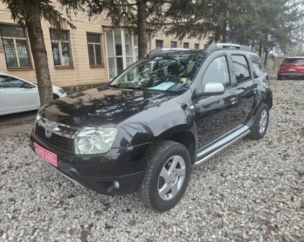 Черный Дачия Duster, объемом двигателя 1.6 л и пробегом 202 тыс. км за 9550 $, фото 1 на Automoto.ua