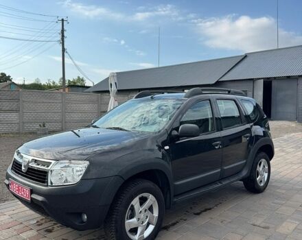 Черный Дачия Duster, объемом двигателя 1.6 л и пробегом 173 тыс. км за 8850 $, фото 1 на Automoto.ua