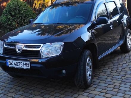 Черный Дачия Duster, объемом двигателя 1.5 л и пробегом 206 тыс. км за 7500 $, фото 1 на Automoto.ua