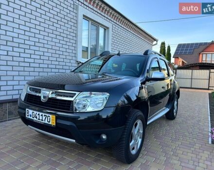 Черный Дачия Duster, объемом двигателя 1.6 л и пробегом 211 тыс. км за 9550 $, фото 1 на Automoto.ua