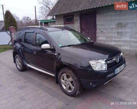 Черный Дачия Duster, объемом двигателя 1.6 л и пробегом 238 тыс. км за 9100 $, фото 1 на Automoto.ua