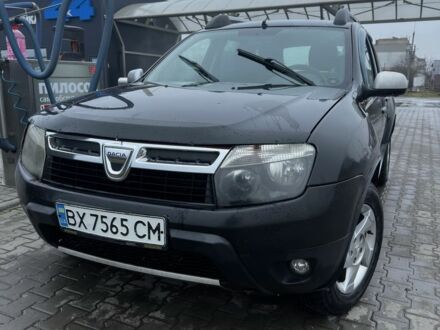 Черный Дачия Duster, объемом двигателя 1.5 л и пробегом 380 тыс. км за 6000 $, фото 1 на Automoto.ua