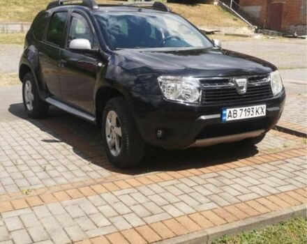 Черный Дачия Duster, объемом двигателя 1.6 л и пробегом 244 тыс. км за 9611 $, фото 1 на Automoto.ua