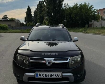 Черный Дачия Duster, объемом двигателя 1.6 л и пробегом 260 тыс. км за 9200 $, фото 1 на Automoto.ua