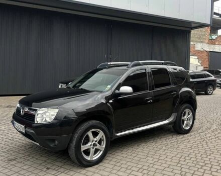 Черный Дачия Duster, объемом двигателя 1.6 л и пробегом 215 тыс. км за 7499 $, фото 1 на Automoto.ua