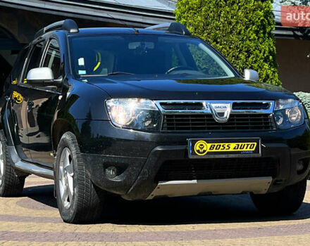 Черный Дачия Duster, объемом двигателя 1.5 л и пробегом 216 тыс. км за 9200 $, фото 1 на Automoto.ua