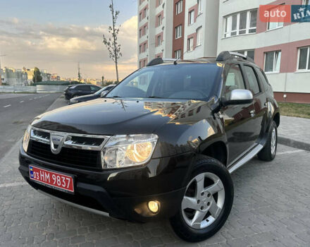 Черный Дачия Duster, объемом двигателя 1.6 л и пробегом 131 тыс. км за 8199 $, фото 1 на Automoto.ua