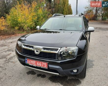 Черный Дачия Duster, объемом двигателя 1.5 л и пробегом 144 тыс. км за 11200 $, фото 1 на Automoto.ua