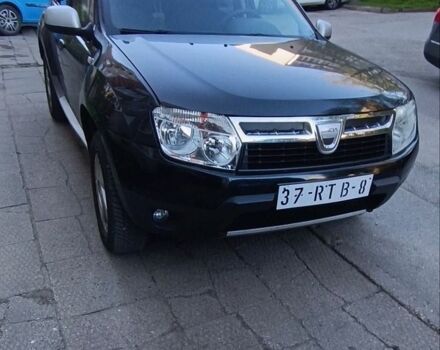 Черный Дачия Duster, объемом двигателя 1.6 л и пробегом 244 тыс. км за 8200 $, фото 1 на Automoto.ua