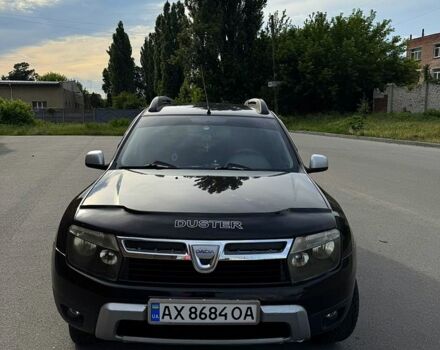 Черный Дачия Duster, объемом двигателя 1.6 л и пробегом 217 тыс. км за 9200 $, фото 1 на Automoto.ua