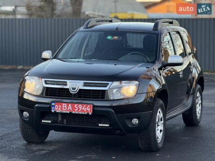 Черный Дачия Duster, объемом двигателя 1.6 л и пробегом 186 тыс. км за 9999 $, фото 1 на Automoto.ua
