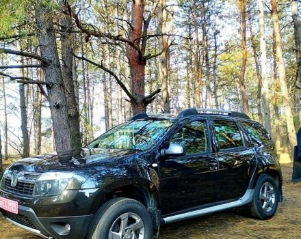 Черный Дачия Duster, объемом двигателя 1.5 л и пробегом 247 тыс. км за 4250 $, фото 1 на Automoto.ua