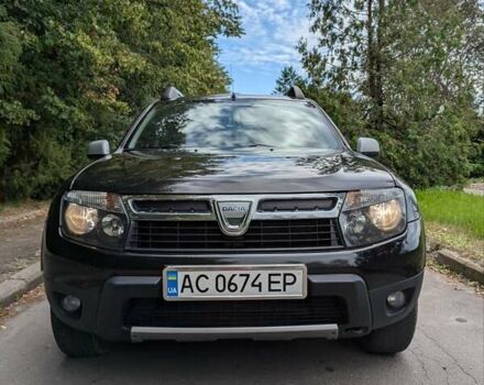 Черный Дачия Duster, объемом двигателя 1.5 л и пробегом 188 тыс. км за 9200 $, фото 1 на Automoto.ua