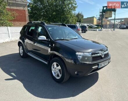 Черный Дачия Duster, объемом двигателя 1.5 л и пробегом 240 тыс. км за 7799 $, фото 1 на Automoto.ua