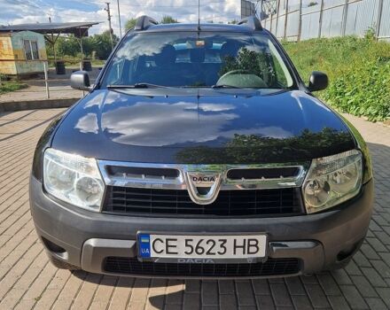 Черный Дачия Duster, объемом двигателя 1.6 л и пробегом 153 тыс. км за 8000 $, фото 1 на Automoto.ua